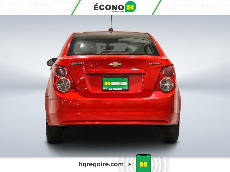 2015 Chevrolet Sonic Red Laval - photo #6