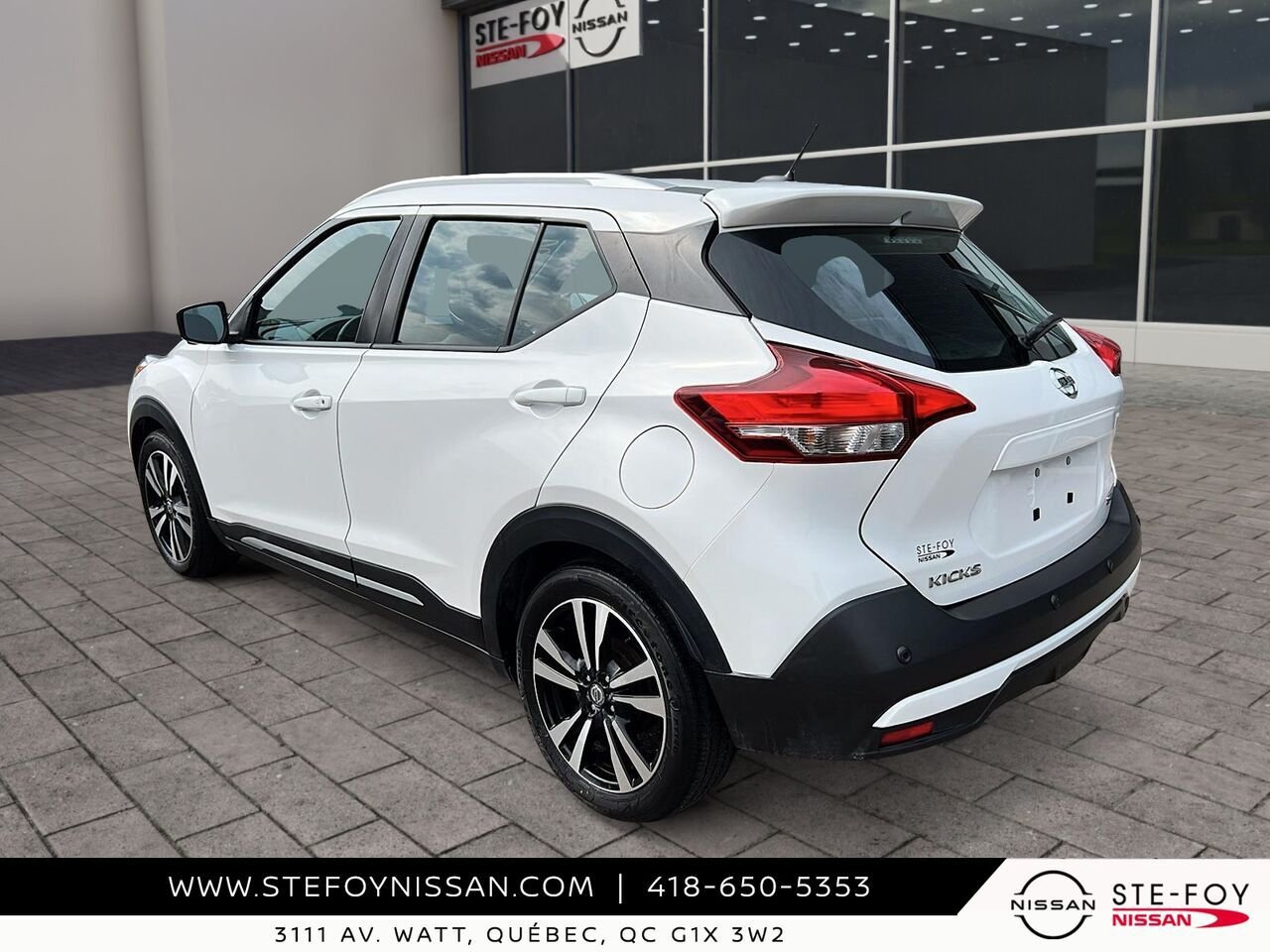Nissan Kicks SR 2020 Blanc Ste-Foy - photo #3