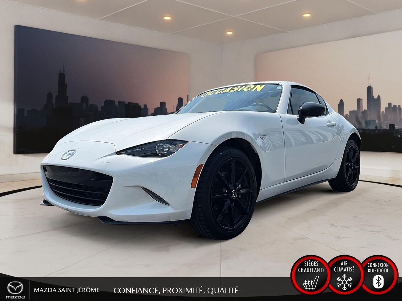 Mazda MX-5 RF 2023 Blanc Saint-Jérôme - photo #0