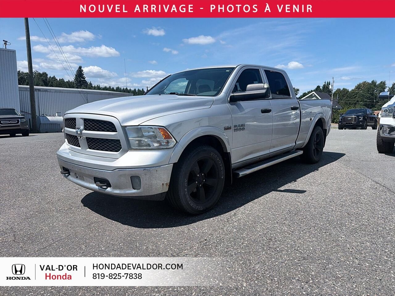 2017 Ram 1500 Cabine multiplaces 4RM, 149 po Outdoorsman Silver Val-d'Or - photo #0
