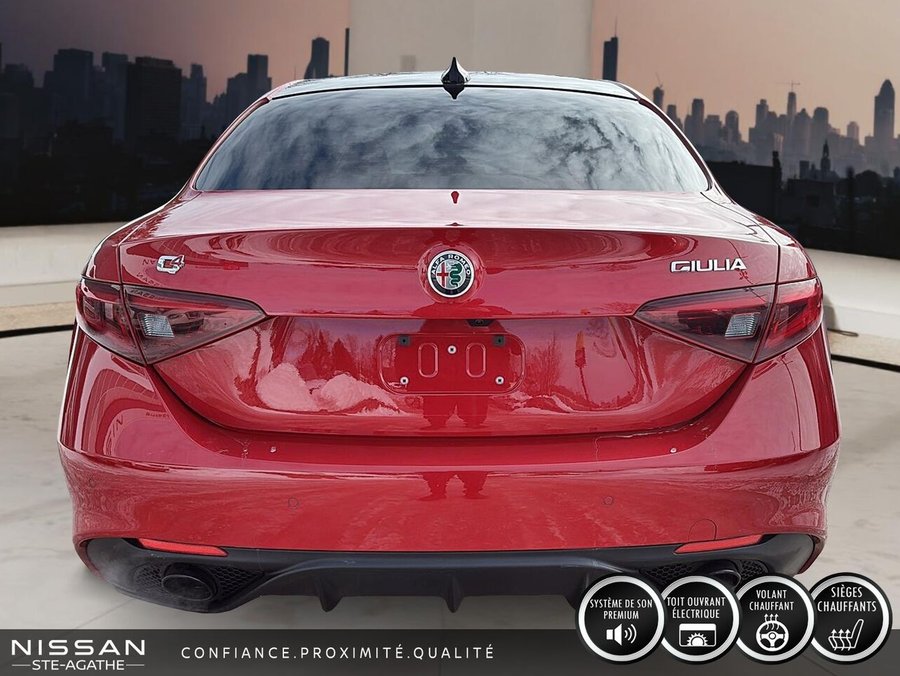 Alfa Romeo Giulia SPORT | AWD | CUIR |TOIT OUVRANT 2021 Rouge