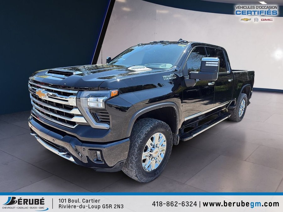 2024 CHEVROLET SILVERADO 2500 CAISSE STANDARD DE 6 PIED 2024 Black