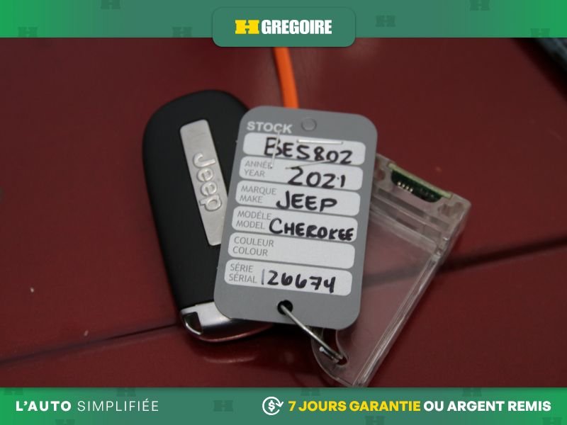 Jeep Cherokee 2021 Noir Blainville - photo #33