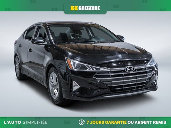 Hyundai Elantra 2020 2020 Noir