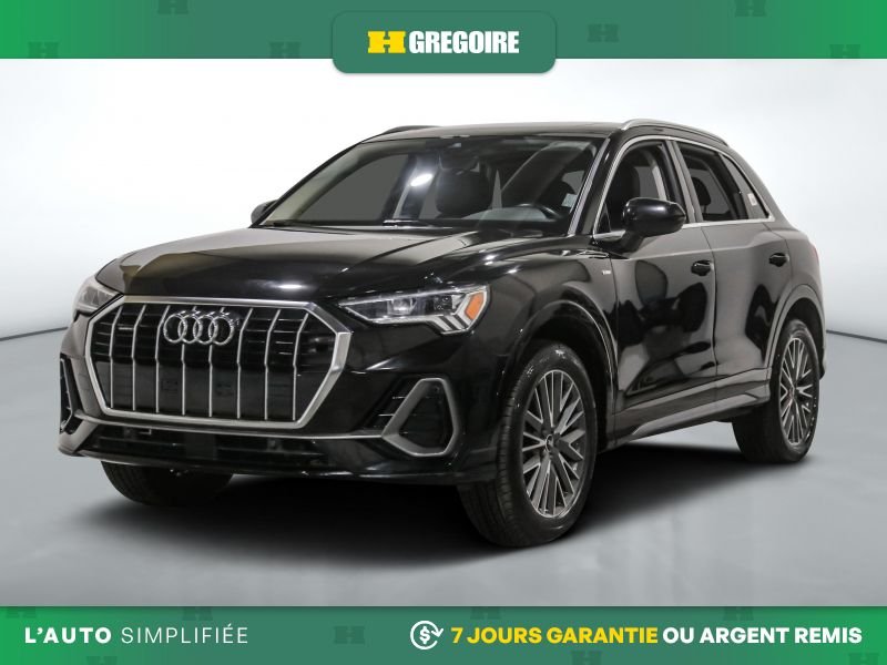 Audi Q3 2022 2022 Noir