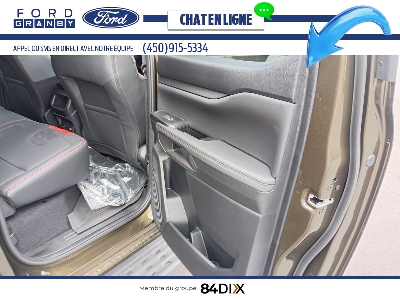 Ford RANGER 2024 Vert Granby - photo #23