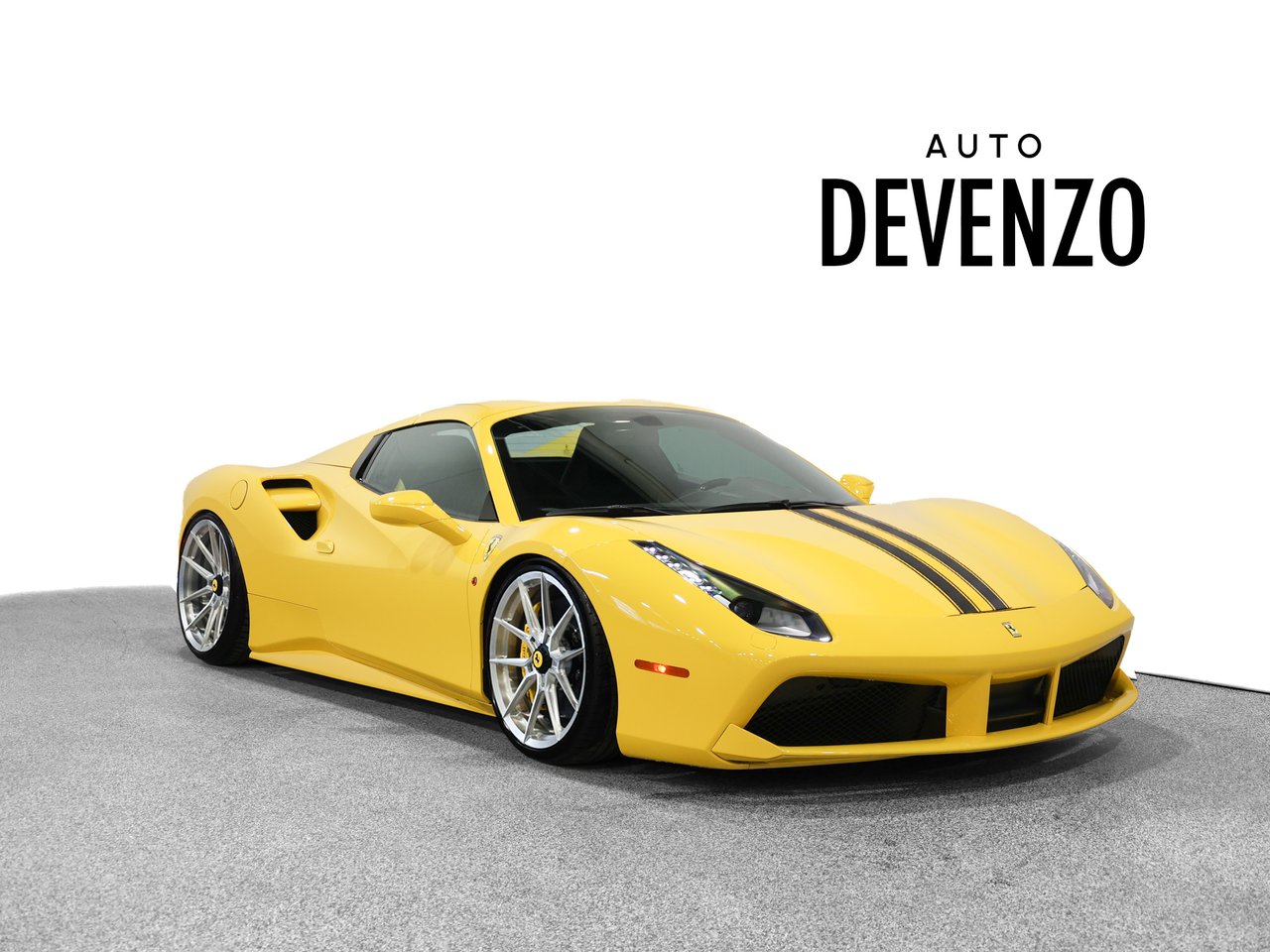 Ferrari 488 2017 Jaune Saint-Eustache - photo #2