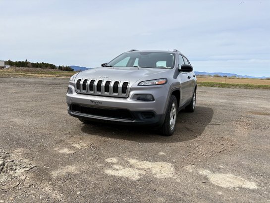 JEEP CHEROKEE 4 RM, 4 portes, Sport 2014 Argent