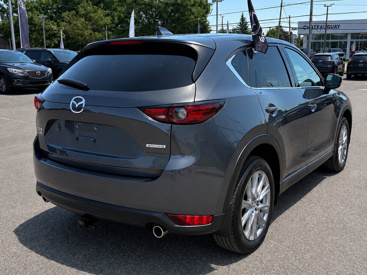2021 Mazda CX-5 GT Grey Châteauguay - photo #5