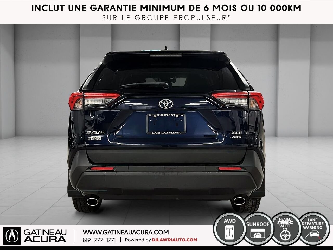 Toyota RAV4 XLE AWD 2020 Bleu Gatineau - photo #16