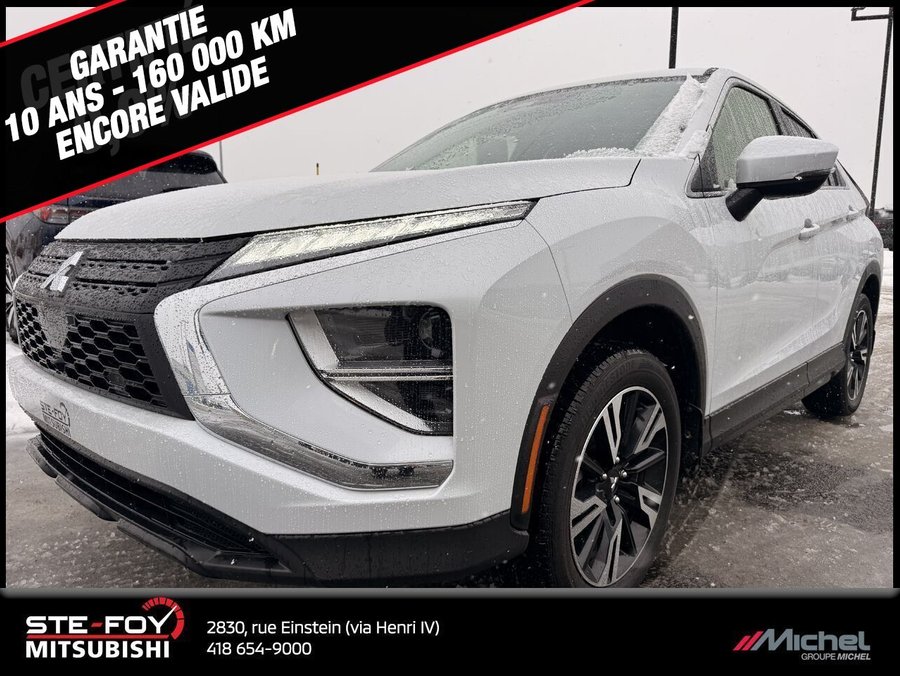 Mitsubishi Eclipse Cross ES AWD, SIÈGES CHUAFANTS, CAMÉRA DE RECUL 2024 Blanc