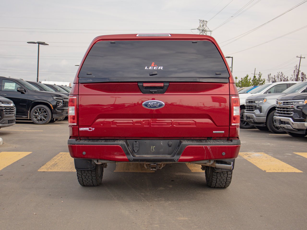 2018 Ford F-150 XLT 4WD SuperCrew 5.5' Box Red Sherwood Park - photo #8