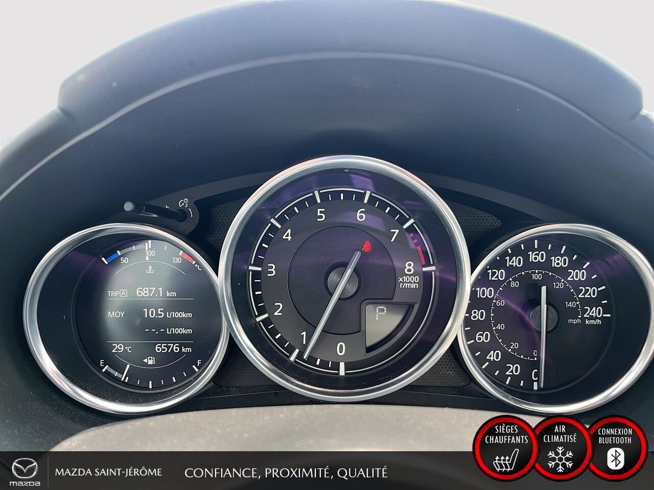 Mazda MX-5 RF 2023 Blanc Saint-Jérôme - photo #16