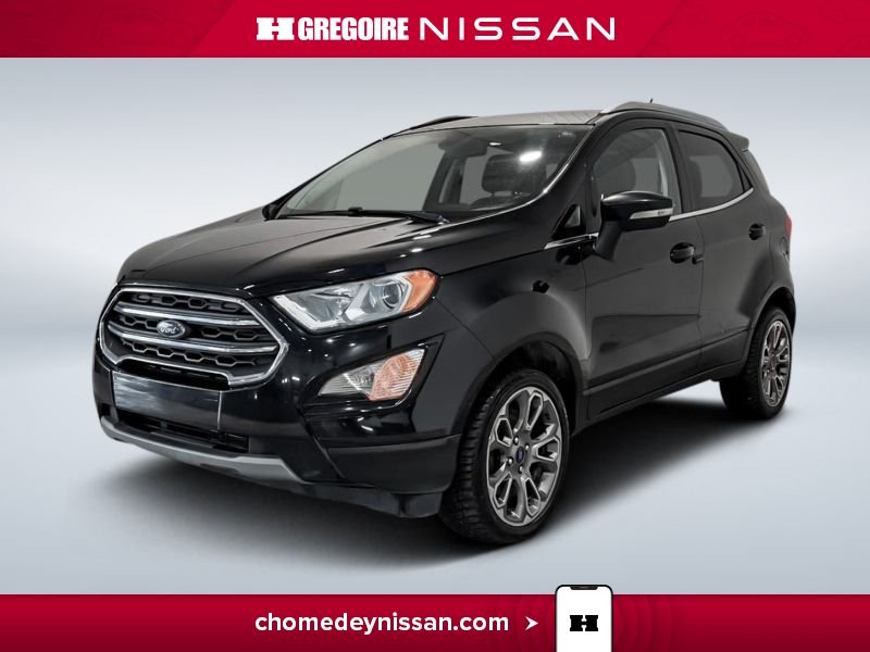 Ford EcoSport CL6893 | Titanium * 4WD * Cuir * Toit * Caméra 2018 Noir Laval - photo #2