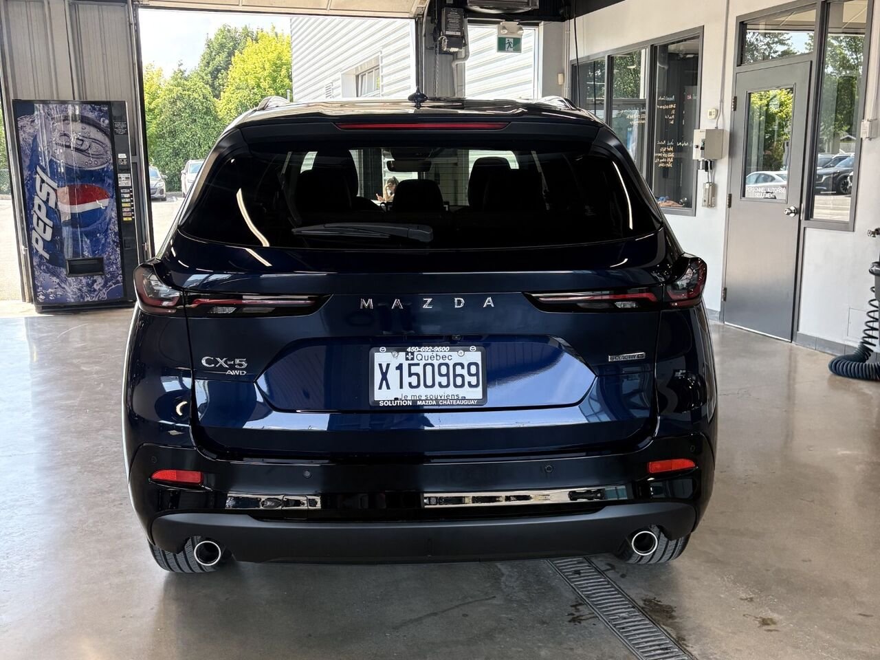 2026 MAZDA CX-5 GT TI Navy Blue Mica Châteauguay - photo #5