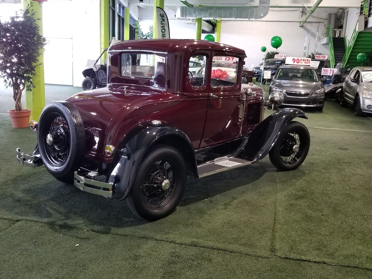 Ford Modèle A 1930 Rouge Longueuil, - photo #5