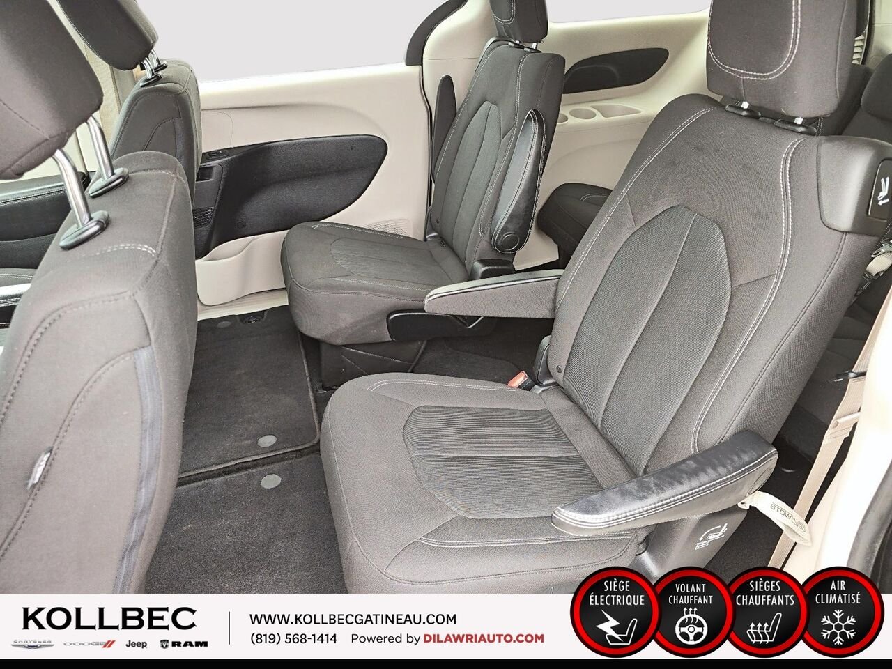 CHRYSLER GRAND CARAVAN SXT 2021 Noir Ottawa & Gatineau - photo #23