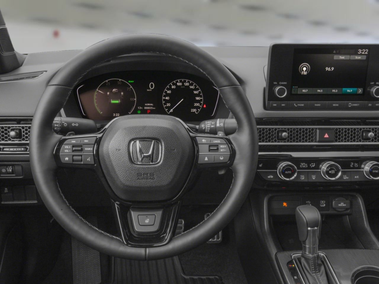 HONDA Civic hybride berline Sport eCVT 2026 Blanc platine nacré Lévis - photo #4