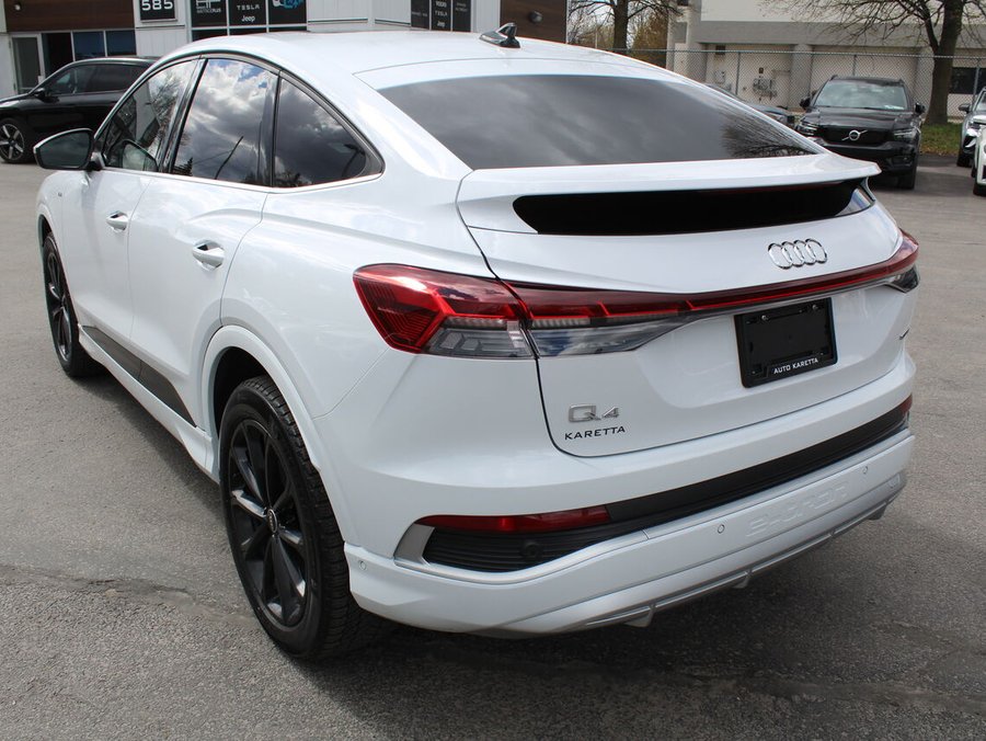 Audi Q4 e-tron Sportback 2023 2023 Blanc