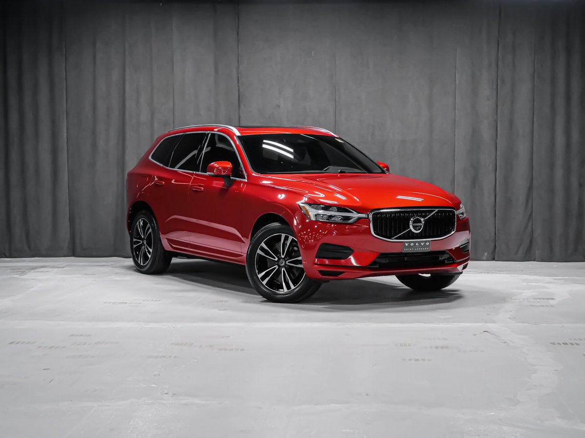2018 Volvo XC60 T6 MOMENTUM CLIMATE VISION Red Montreal - photo #1