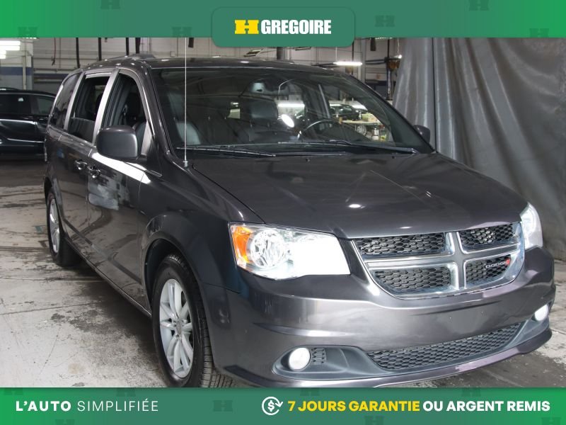 Dodge GR Caravan 821265 | Premium Plus AUTO A/C MAGS CUIR CAM RECUL BLUETOOT 2020 Gris Laval - photo #0