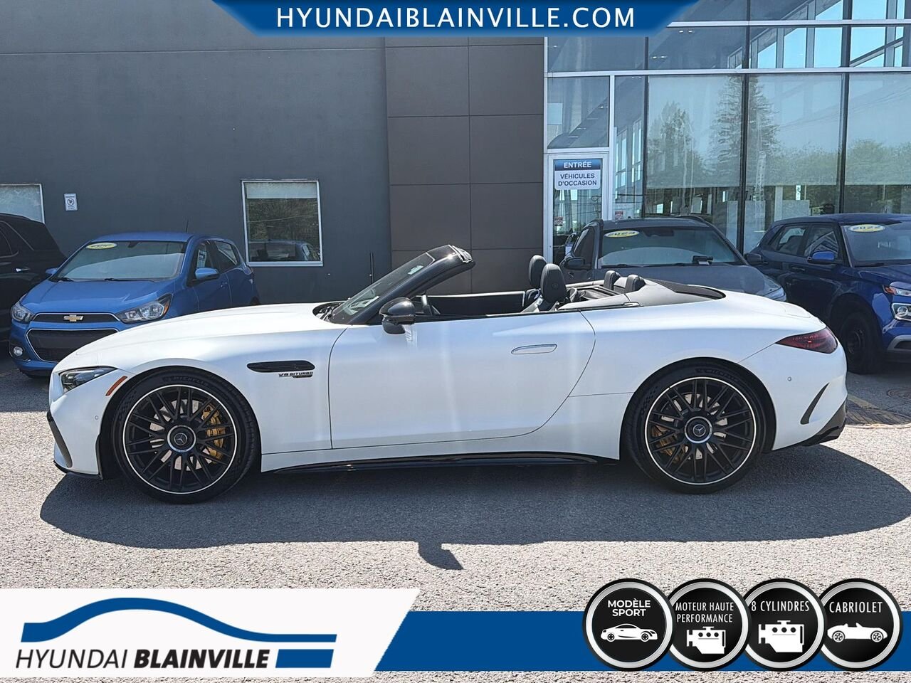 2022 Mercedes-Benz SL White Blainville - photo #6