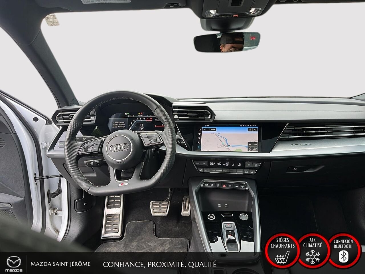 Audi A3 berline 2025 Blanc Ste-Agathe des Monts - photo #22