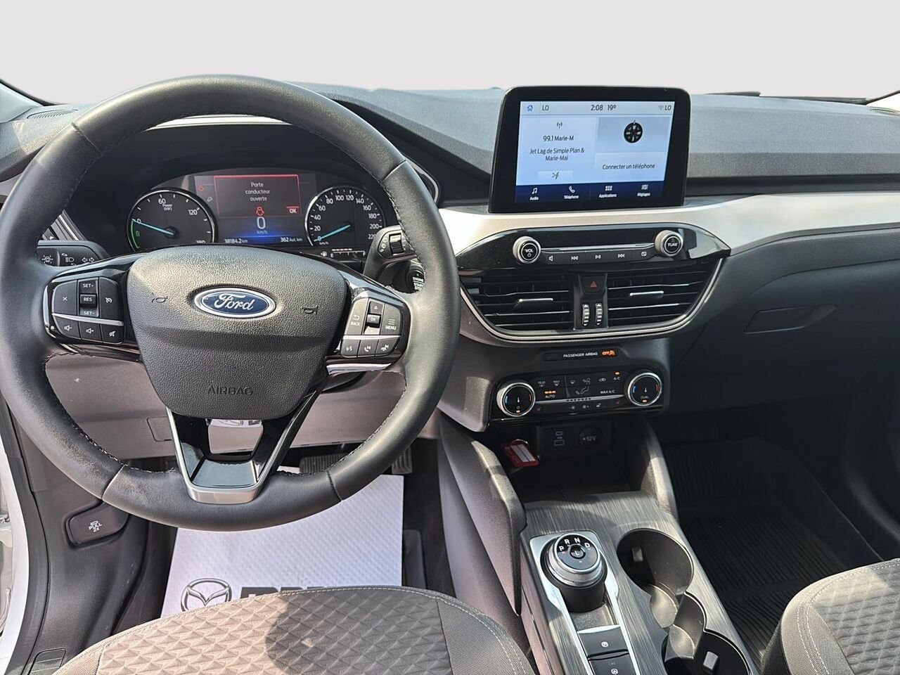 2022 Ford Escape White Rouyn-Noranda - photo #8