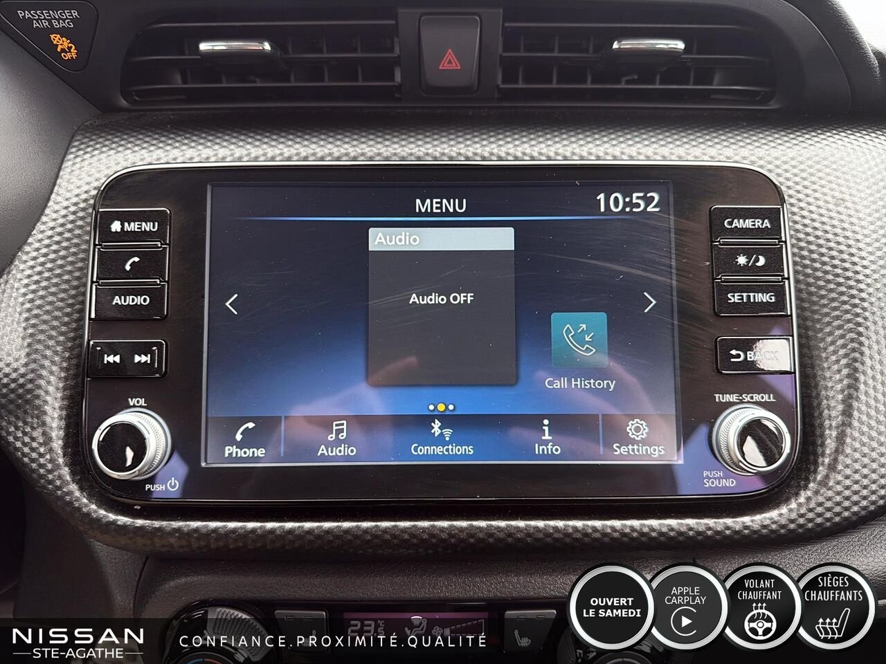 2024 Nissan Kicks SV | BAS KILO | CARPLAY | UN SEUL PROPRIÉTAIRE White Saint-Jérôme - photo #17