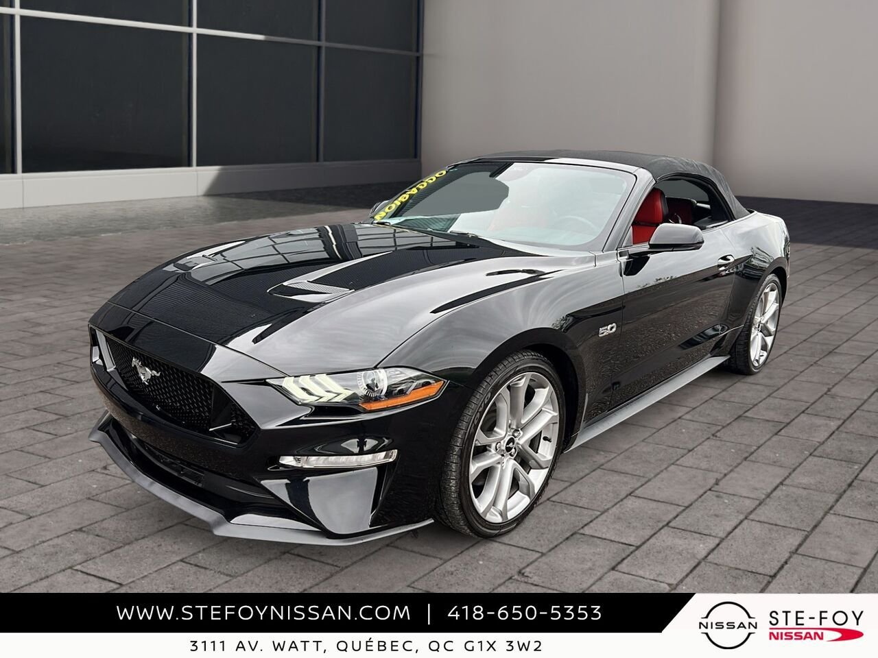 2022 Ford Mustang GT ACTIVE VALVE PERFORMANCE Black Ste-Foy - photo #3