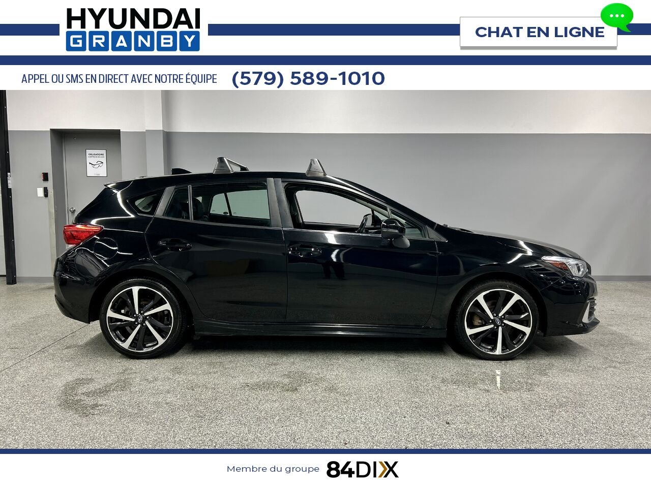 Subaru Impreza 2022 Noir Granby - photo #7