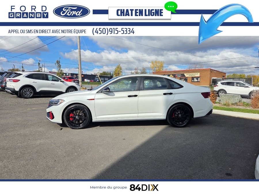 Volkswagen Jetta GLI Édition 40e anniversaire manuelle 2024 Blanc