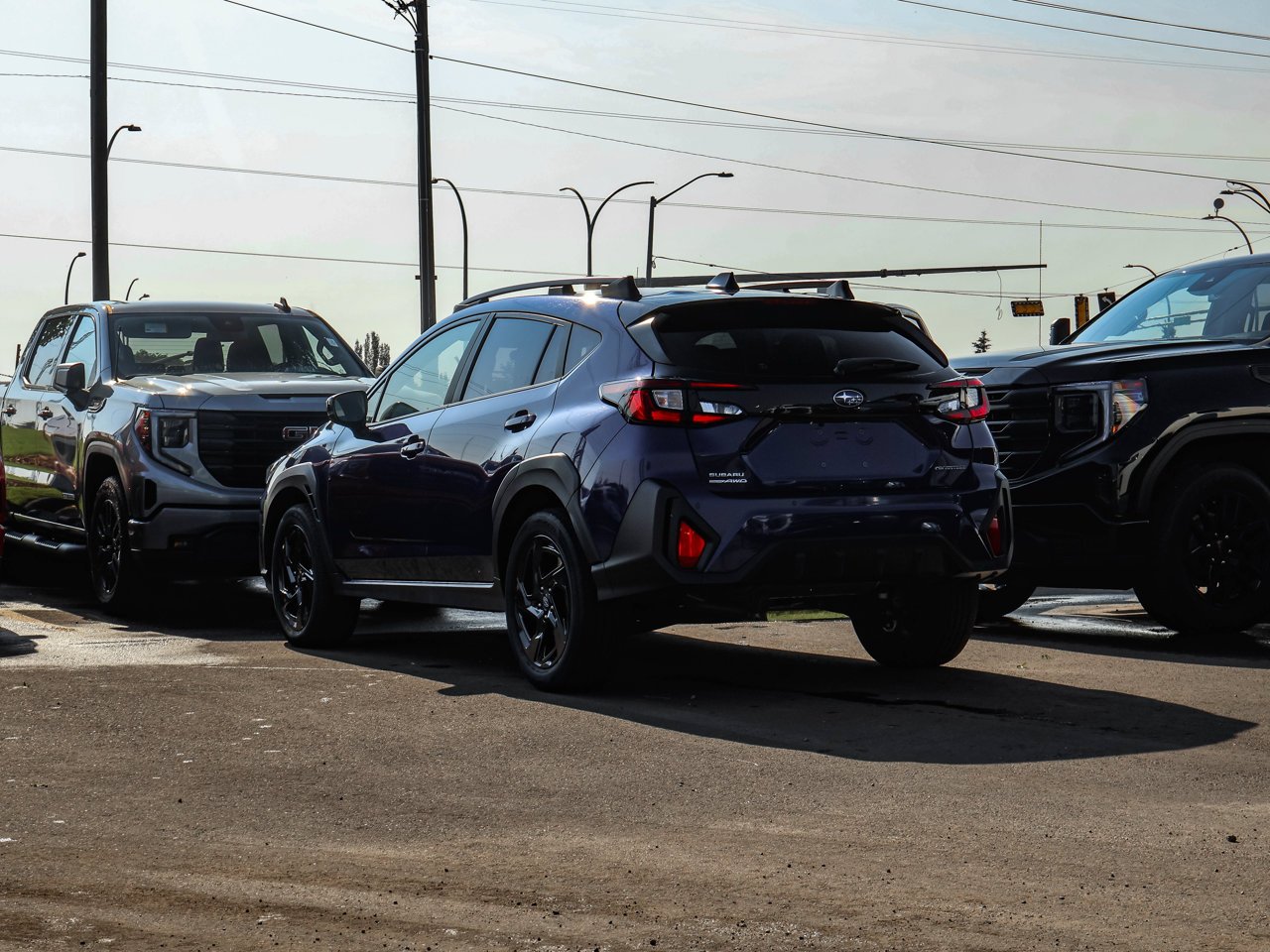 2024 Subaru Crosstrek Onyx AWD Sapphire Blue Pearl Sherwood Park - photo #5