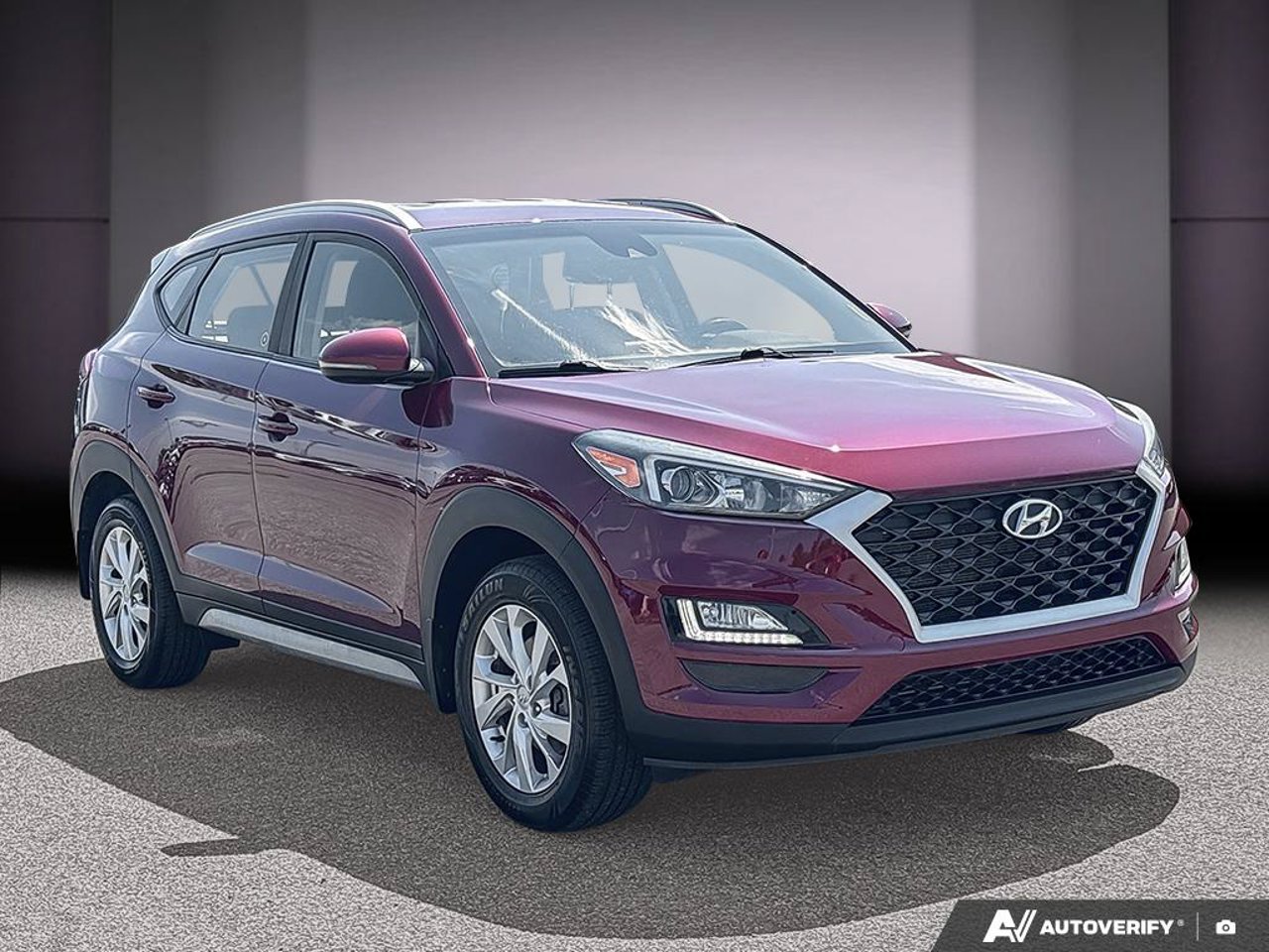 2019 Hyundai Tucson KM8J3CA48KU973097 Red Mirabel - photo #6