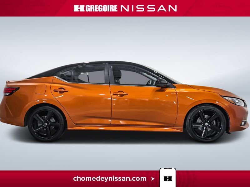 Nissan Sentra CL6942 | SR * Mag * Toit * Caméra * Cuir à partir 2.99% 2022 Orange Laval - photo #10