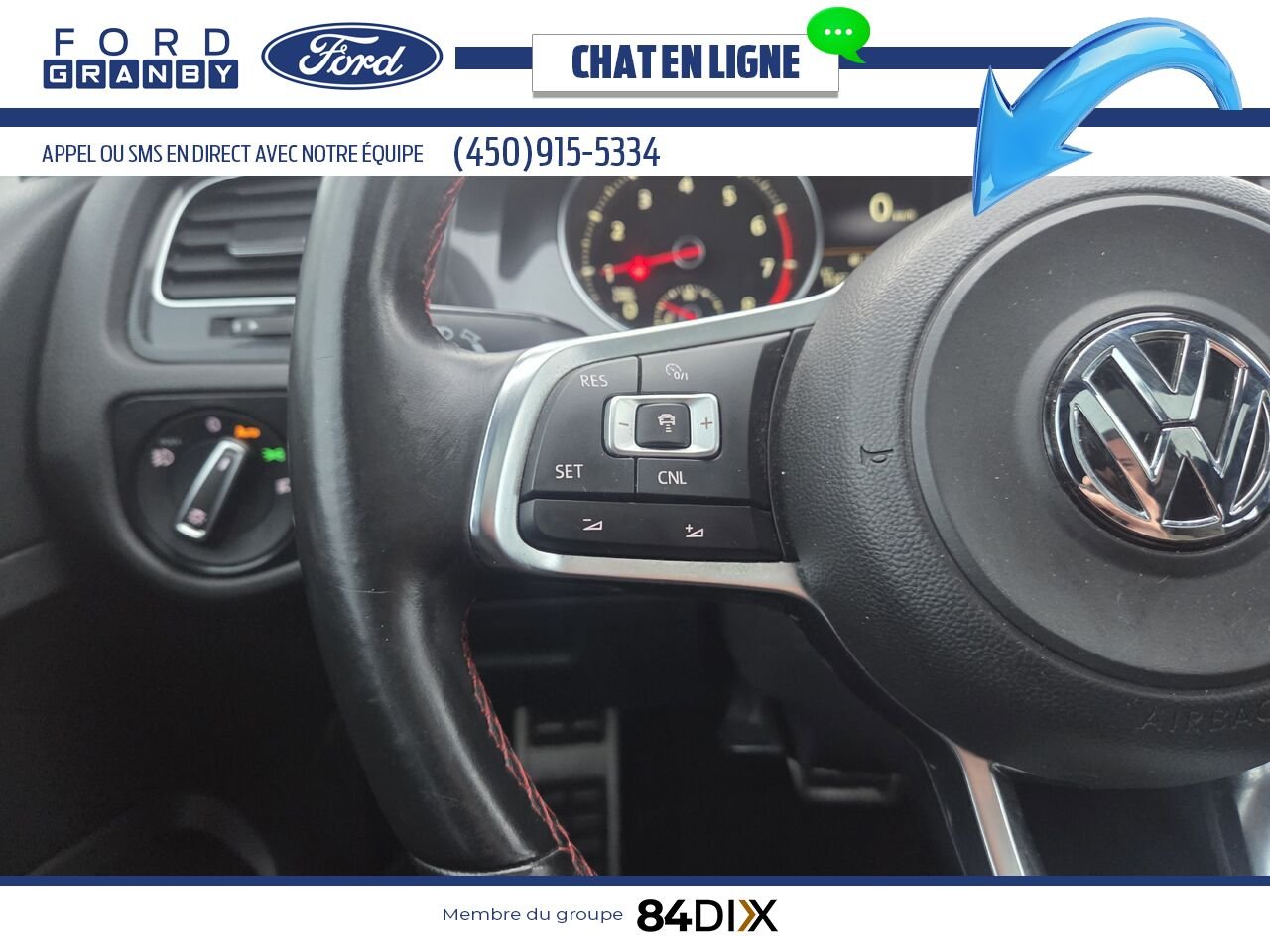 2016 Volkswagen Golf GTI White Granby - photo #10