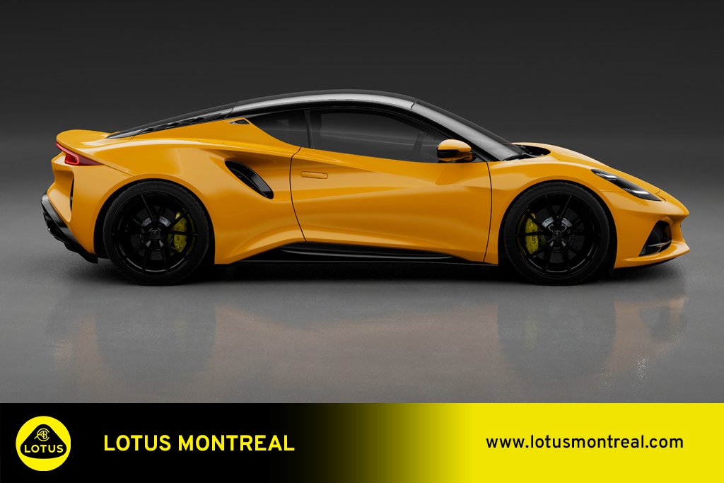 2025 Lotus Emira V6 Coupe Yellow Kirkland - photo #3