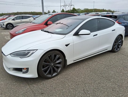2021 Tesla Model S LONG RANGE 2021 White