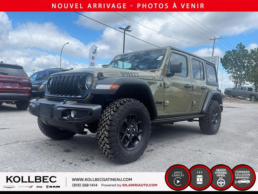 JEEP WRANGLER *** UN PROPRIO + CLEAN CARFAX *** 2026 Vert