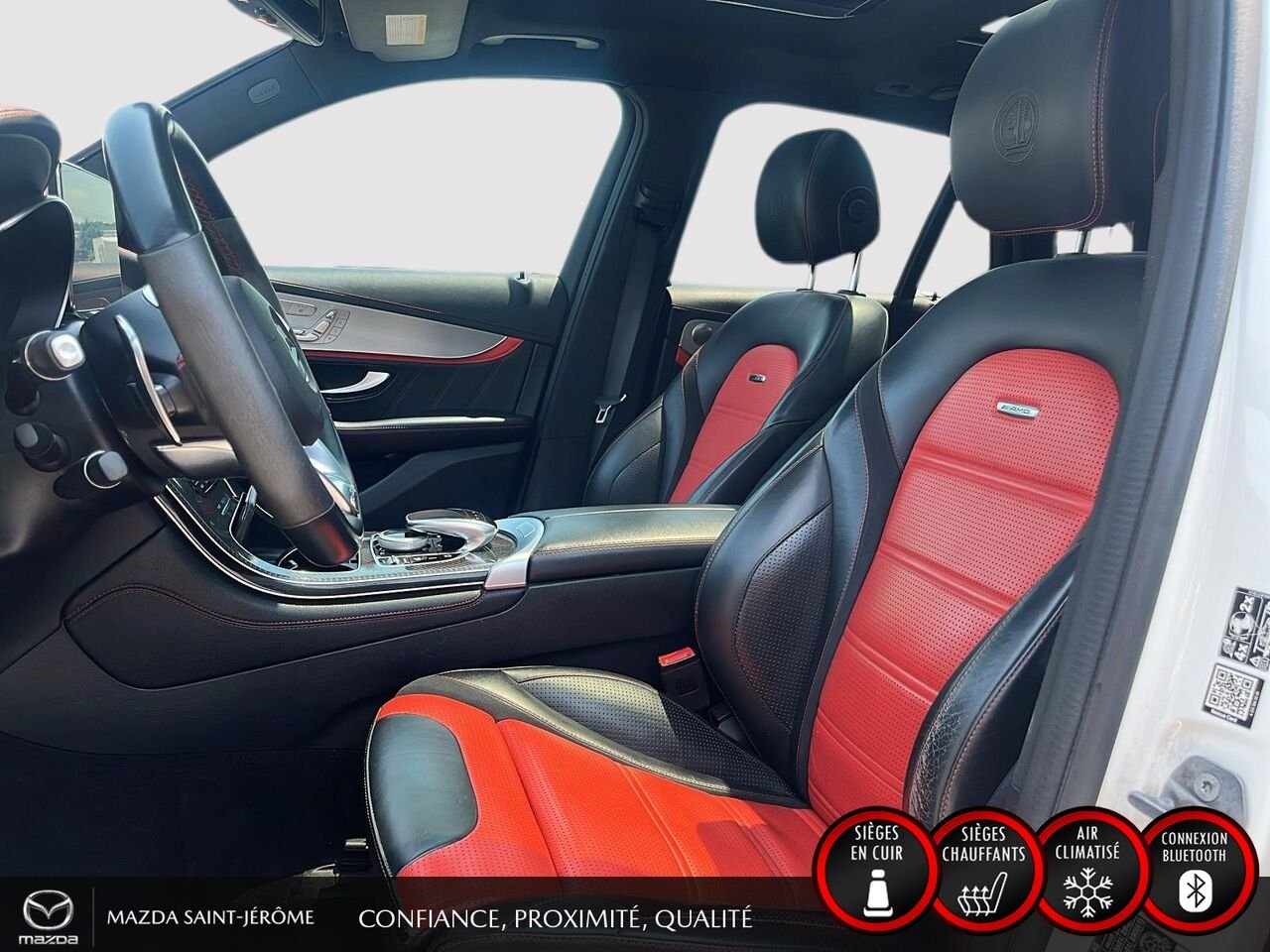Mercedes-Benz GLC 2019 Blanc Saint-Jérôme - photo #17