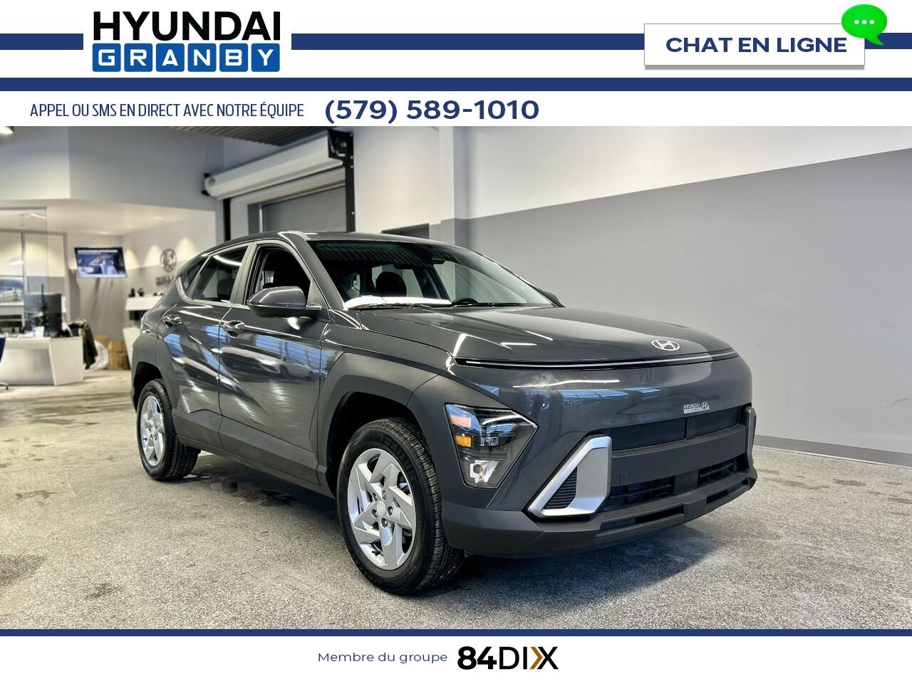 Hyundai Kona 2024 Gris Granby - photo #0