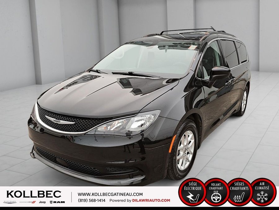 CHRYSLER GRAND CARAVAN *** UN PROPRIO + CLEAN CARFAX *** 2021 Noir