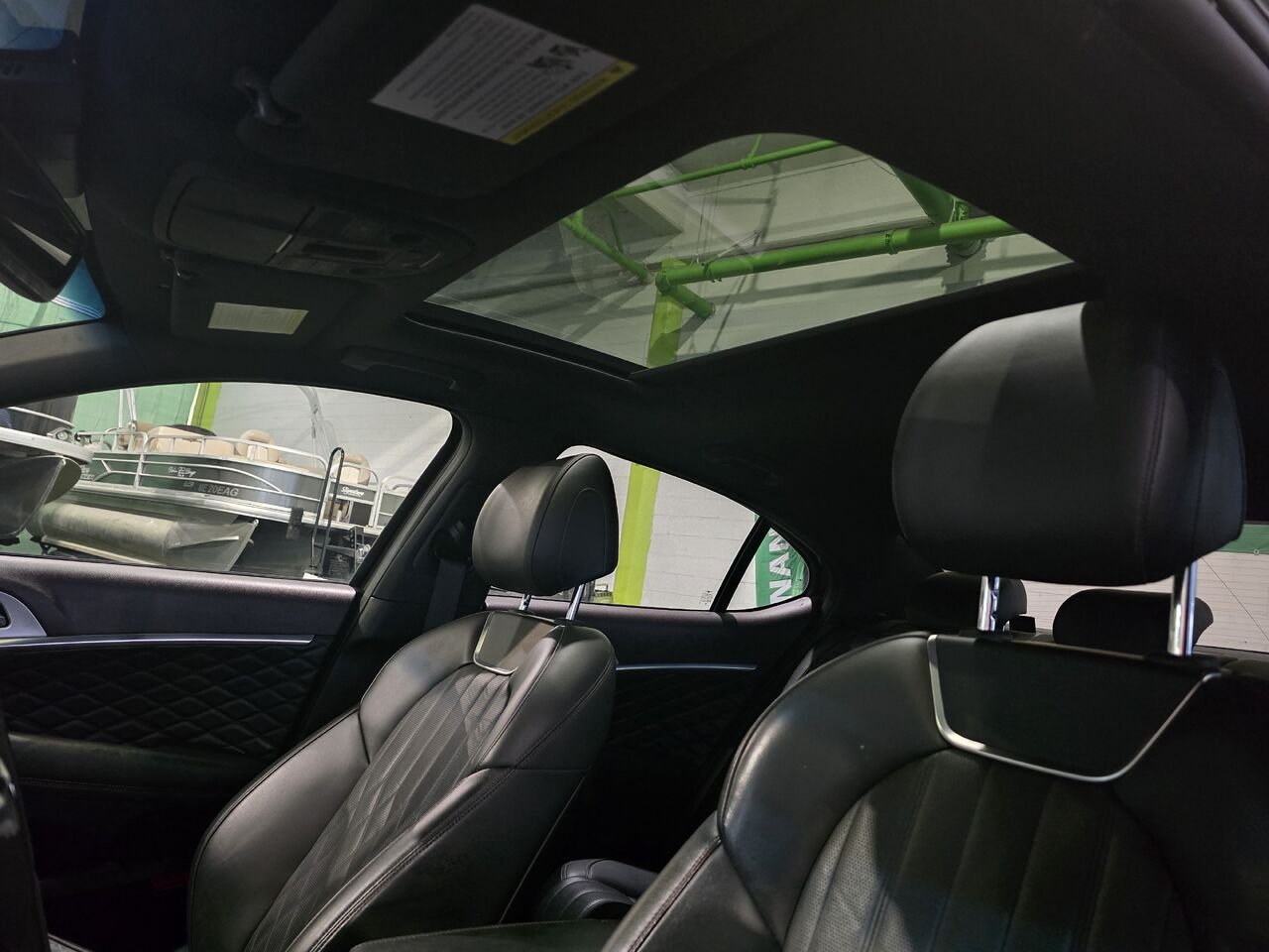 Genesis G70 2019 Noir Longueuil, - photo #29