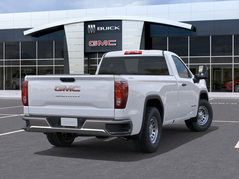 2026 GMC SIERRA 1500 Pro cabine classique 4RM 140 po White Sherbrooke - photo #3