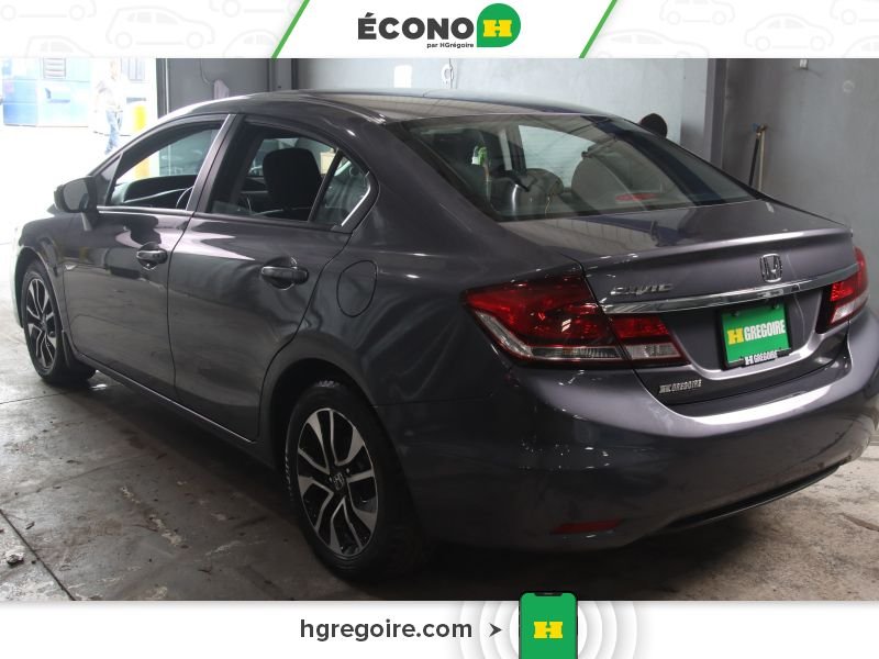 Honda Civic 821030 | EX AUTO A/C TOIT GR ELECT MAGS CAM RECUL 2015 Gris Laval - photo #4