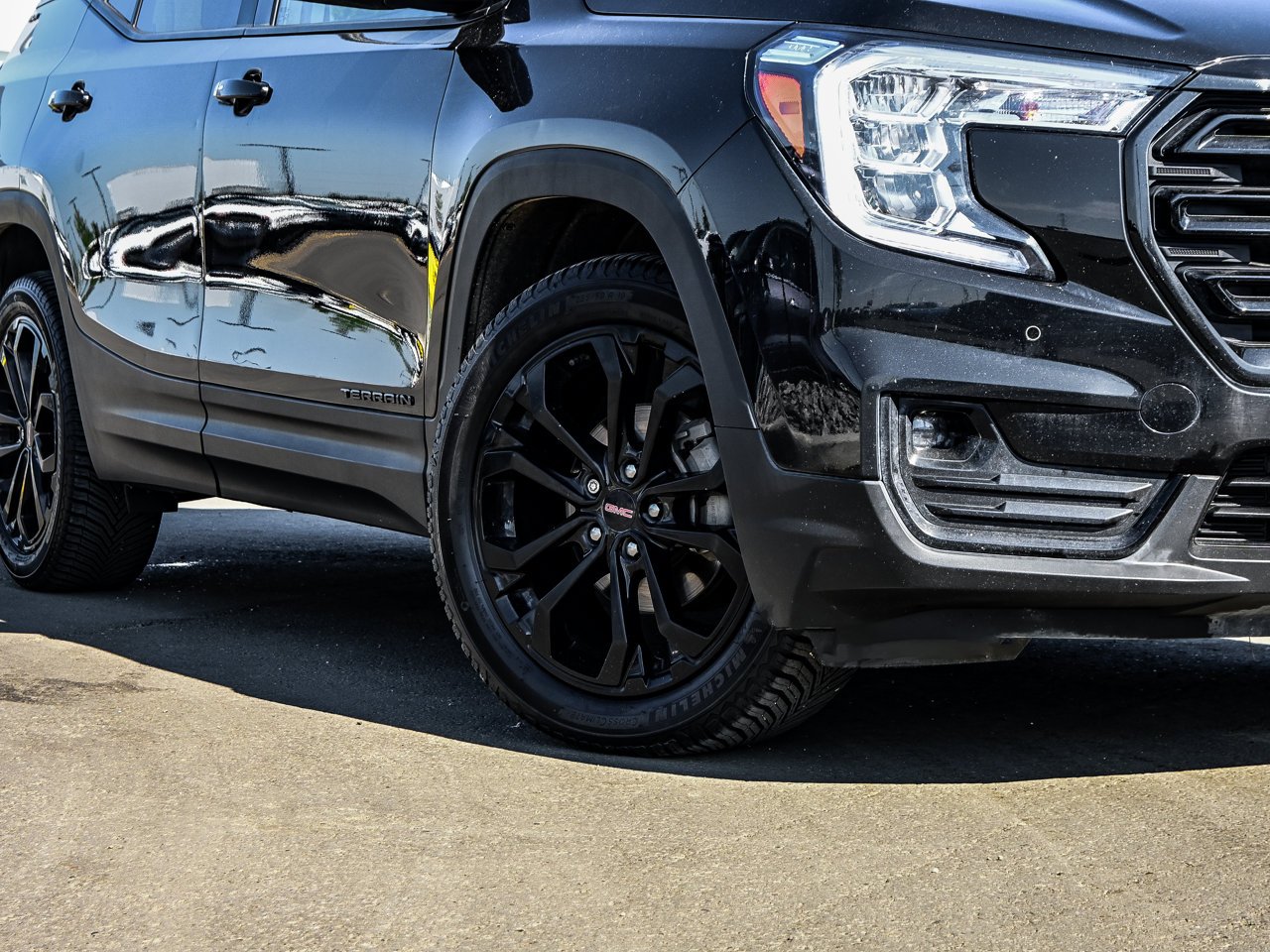 2022 GMC Terrain AWD 4dr SLT Black Sherwood Park - photo #5