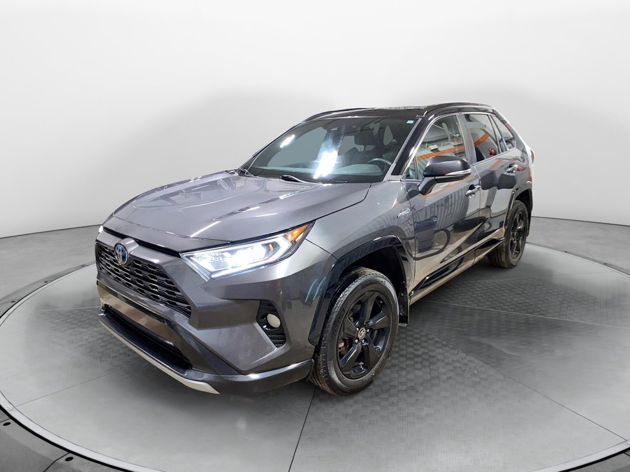 2021 Toyota RAV4 VIN 2T3RWRFV9MW116733 Magnetic Grey Metallic w/Black Roof Chicoutimi - photo #0