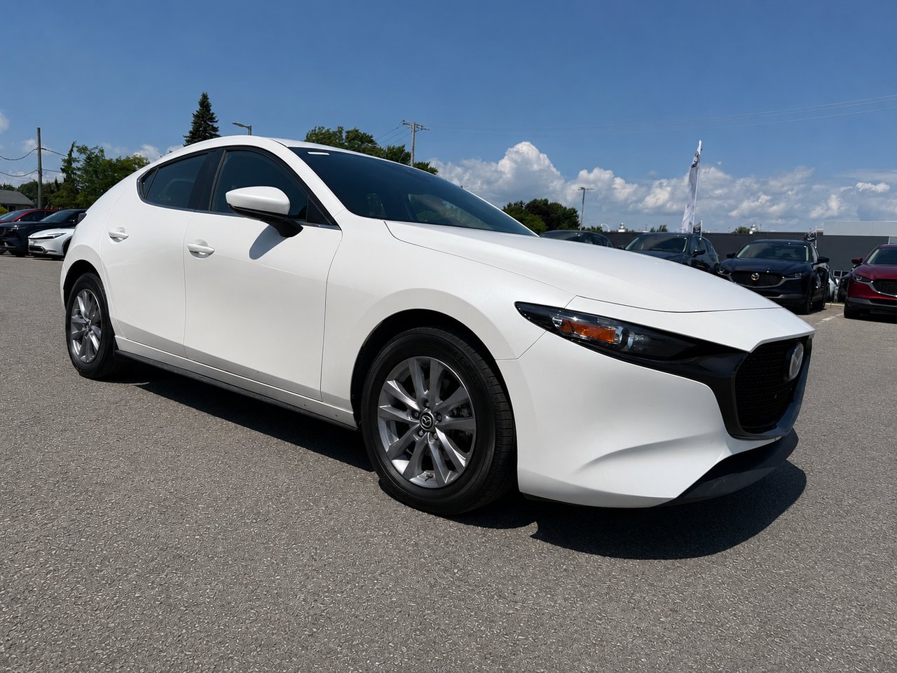 2022 Mazda Mazda3 Sport White Châteauguay - photo #3