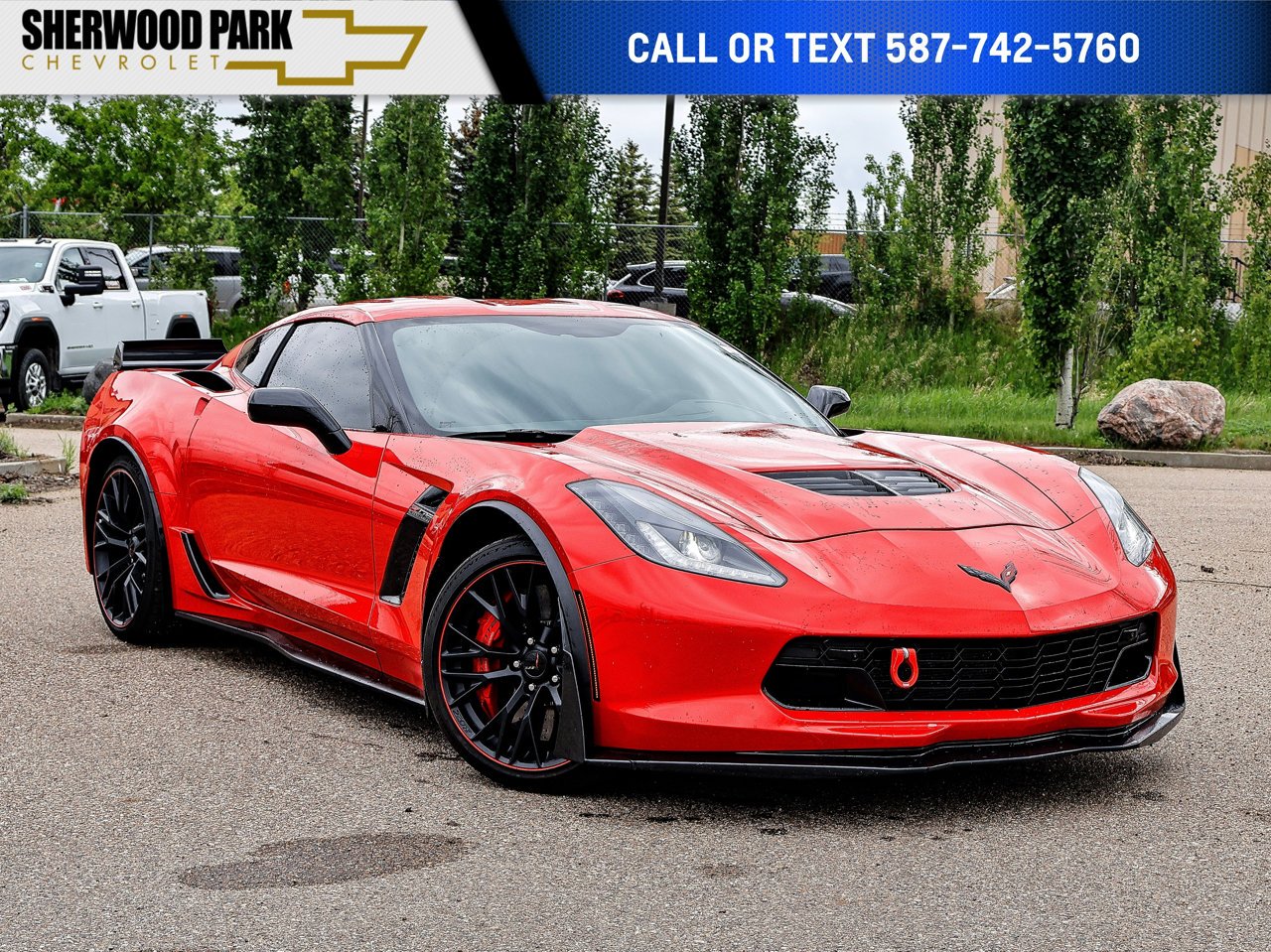 2016 Chevrolet Corvette 2dr Z06 Cpe w/3LZ Red Sherwood Park - photo #0
