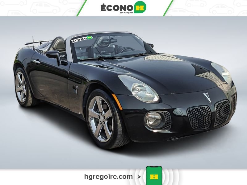 2007 Pontiac Solstice Black Saint-Eustache - photo #0
